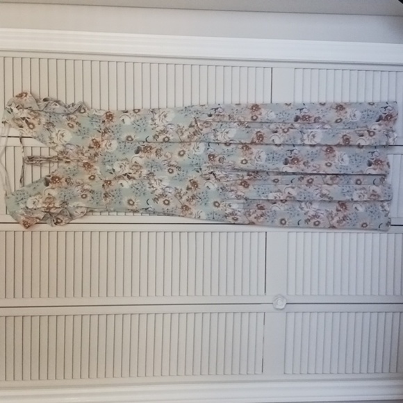 LOVE Riche Prairie Floral Maxi Dress, Size M - Picture 8 of 10